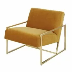Maisons Du Monde Fauteuils Fauteuil En Velours Jaune Pieds En Acier Doré 11 Maisons Du Monde Fauteuils Fauteuil En Velours Jaune Pieds En Acier Doré -Chaise Soldes Magasin fauteuil en velours jaune pieds en acier dore citizen 1000 8 36 220124 5 1