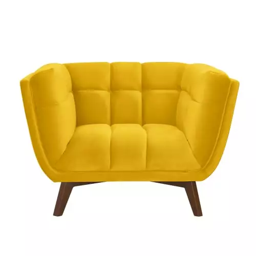 Rendez Vous Déco Fauteuils Fauteuil En Velours Jaune Pieds 1 Rendez Vous Déco Fauteuils Fauteuil En Velours Jaune Pieds