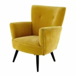 Maisons Du Monde Fauteuils Fauteuil En Velours Orange écureuil 11 Maisons Du Monde Fauteuils Fauteuil En Velours Orange écureuil -Chaise Soldes Magasin fauteuil en velours jaune sao paulo 1000 15 0 156415 1