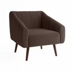 Potiron Paris Fauteuils Fauteuil En Velours Vert Sapin -Chaise Soldes Magasin fauteuil en velours marron