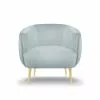 Micadoni Home Fauteuils Fauteuil En Velours Pistache