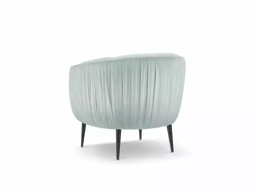 Micadoni Home Fauteuils Fauteuil En Velours Pistache 3 Micadoni Home Fauteuils Fauteuil En Velours Pistache – Image 3