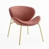 Potiron Paris Fauteuils Fauteuil En Velours Rose Vintage