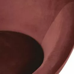 Maisons Du Monde Fauteuils Fauteuil En Velours Terracotta Et Pieds En Métal Noir -Chaise Soldes Magasin fauteuil en velours terracotta et pieds en metal noir 1000 9 9 216079 3