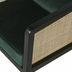 Maisons Du Monde Fauteuils Fauteuil En Velours Vert Cannage En Rotin Et Bois De Bouleau Noir 8 Maisons Du Monde Fauteuils Fauteuil En Velours Vert Cannage En Rotin Et Bois De Bouleau Noir -Chaise Soldes Magasin fauteuil en velours vert cannage en rotin et bois de bouleau noir 1000 16 12 219690 4