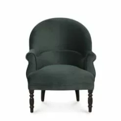 Maisons Du Monde Fauteuils Fauteuil Beige Et Pieds En Bouleau Noir -Chaise Soldes Magasin fauteuil en velours vert et pieds en bouleau noir solena 1000 14 22 215149 1 1