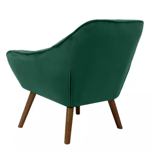 Rendez Vous Déco Fauteuils Fauteuil En Velours Vert Foncé Avec Accoudoirs 6 Rendez Vous Déco Fauteuils Fauteuil En Velours Vert Foncé Avec Accoudoirs – Image 6
