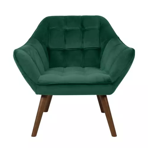 Rendez Vous Déco Fauteuils Fauteuil En Velours Vert Foncé Avec Accoudoirs 1 Rendez Vous Déco Fauteuils Fauteuil En Velours Vert Foncé Avec Accoudoirs
