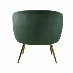 Maisons Du Monde Fauteuils Fauteuil En Velours Vert Forêt -Chaise Soldes Magasin fauteuil en velours vert foret 1000 1 31 209951 3