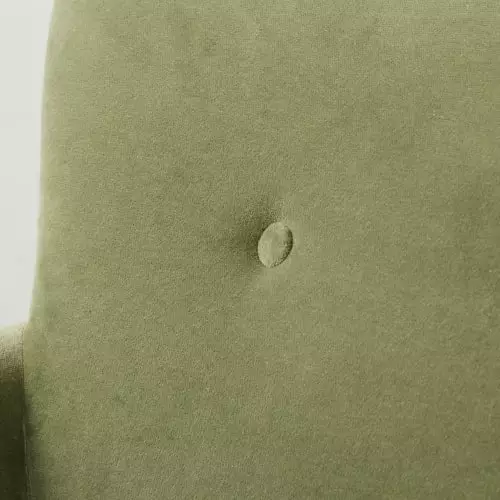 Maisons Du Monde Fauteuils Fauteuil En Velours Vert Kaki 6 Maisons Du Monde Fauteuils Fauteuil En Velours Vert Kaki – Image 6