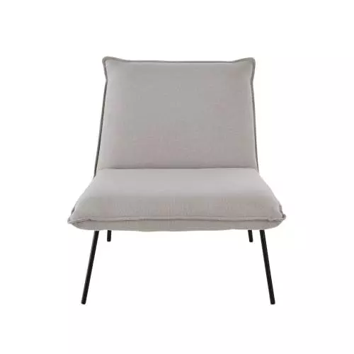 Maisons Du Monde Fauteuils Fauteuil Gris Clair 2 Maisons Du Monde Fauteuils Fauteuil Gris Clair – Image 2