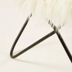 Maisons Du Monde Fauteuils Fauteuil Imitation Fourrure Ivoire -Chaise Soldes Magasin fauteuil imitation fourrure ivoire 1000 14 4 186062 4