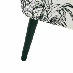 Maisons Du Monde Fauteuils Fauteuil Imprimé Jungle Noir Et Blanc -Chaise Soldes Magasin fauteuil imprime jungle noir et blanc 1000 10 14 185990 5