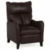 Beliani Fauteuils Fauteuil Inclinable En Tissu Marron