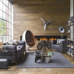 Maisons Du Monde Fauteuils Fauteuil Indus à Roulettes En Cuir Noir Et Métal -Chaise Soldes Magasin fauteuil indus a roulettes en cuir noir et metal 1000 15 20 198337 5