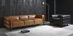Maisons Du Monde Fauteuils Fauteuil Indus à Roulettes En Cuir Noir Et Métal -Chaise Soldes Magasin fauteuil indus a roulettes en cuir noir et metal 1000 15 20 198337 6