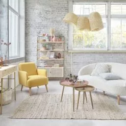 Maisons Du Monde Fauteuils Fauteuil Jaune Et Hêtre -Chaise Soldes Magasin fauteuil jaune et hetre 1000 5 20 209530 5