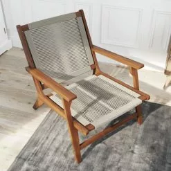 Baita Fauteuils Fauteuil Lounge En Bimatière 1 Place Naturel -Chaise Soldes Magasin fauteuil lounge en bimatiere 1 place naturel 2