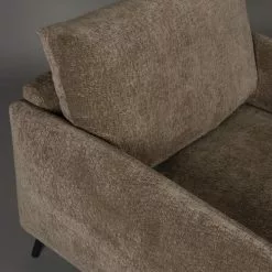 Dutchbone Fauteuils Fauteuil Lounge En Tissu Café -Chaise Soldes Magasin fauteuil lounge en tissu cafe 3