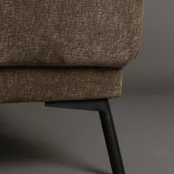 Dutchbone Fauteuils Fauteuil Lounge En Tissu Café -Chaise Soldes Magasin fauteuil lounge en tissu cafe 5