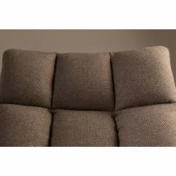 Dutchbone Fauteuils Fauteuil Lounge En Tissu Gris -Chaise Soldes Magasin fauteuil lounge en tissu gris 3