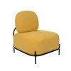 Drawer Fauteuils Fauteuil Lounge En Tissu Jaune
