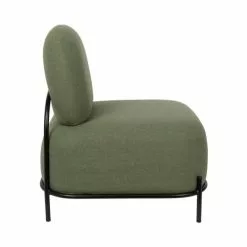 Drawer Fauteuils Fauteuil Lounge En Tissu Vert -Chaise Soldes Magasin fauteuil lounge en tissu vert 3