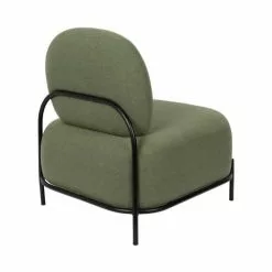 Drawer Fauteuils Fauteuil Lounge En Tissu Vert -Chaise Soldes Magasin fauteuil lounge en tissu vert 4