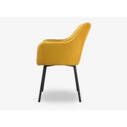 Artecosy Fauteuils Fauteuil Moutarde -Chaise Soldes Magasin fauteuil moutarde 5