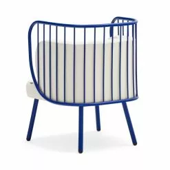 TEULAT Fauteuils Fauteuil Rembourré Et Structure Métallique En Bleu Foncé 11 TEULAT Fauteuils Fauteuil Rembourré Et Structure Métallique En Bleu Foncé -Chaise Soldes Magasin fauteuil rembourre et structure metallique en bleu fonce 5