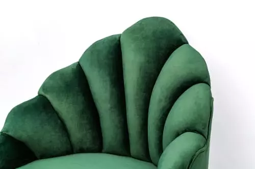 Nordlys Fauteuils Fauteuil Retro En Métal Et Velours Vert 4 Nordlys Fauteuils Fauteuil Retro En Métal Et Velours Vert – Image 4