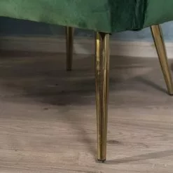 Nordlys Fauteuils Fauteuil Retro En Métal Et Velours Vert 11 Nordlys Fauteuils Fauteuil Retro En Métal Et Velours Vert -Chaise Soldes Magasin fauteuil retro en metal et velours vert 5