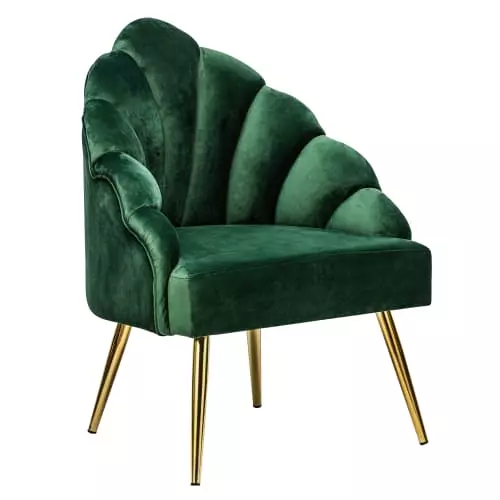 Nordlys Fauteuils Fauteuil Retro En Métal Et Velours Vert 1 Nordlys Fauteuils Fauteuil Retro En Métal Et Velours Vert