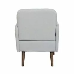 Drawer Fauteuils Fauteuil Rétro En Tissu Chiné Et Pieds Bois Foncé Naturel Chiné -Chaise Soldes Magasin fauteuil retro en tissu chine et pieds bois fonce naturel chine 3