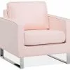 Beliani Fauteuils Fauteuil Rose