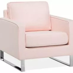 Beliani Fauteuils Fauteuil Rose