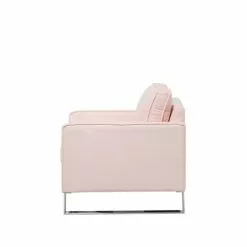 Beliani Fauteuils Fauteuil Rose -Chaise Soldes Magasin fauteuil rose 3