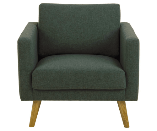 Meubles & Design Fauteuils Fauteuil Scandinave En Tissu Pieds Bois 1 Meubles & Design Fauteuils Fauteuil Scandinave En Tissu Pieds Bois