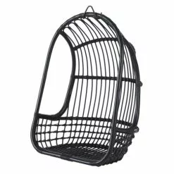 Maisons Du Monde Fauteuils Suspendus Fauteuil Suspendu Cannage En Rotin Noir