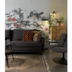 Dutchbone Fauteuils Fauteuil Tissu Pivotant Lounge Gris Anthracite -Chaise Soldes Magasin fauteuil tissu pivotant lounge gris anthracite 3