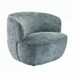 Signature Fauteuils Fauteuil Ultra Moelleux Avec Structure Métal Bleu Océan - L83 Cm -Chaise Soldes Magasin fauteuil ultra moelleux avec structure metal bleu ocean l83 cm 2