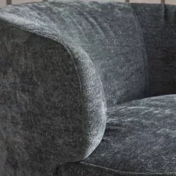 Signature Fauteuils Fauteuil Ultra Moelleux Avec Structure Métal Bleu Océan - L83 Cm -Chaise Soldes Magasin fauteuil ultra moelleux avec structure metal bleu ocean l83 cm 5