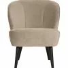 Woood Fauteuils Fauteuil Velours Beige