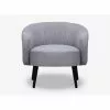 Artecosy Fauteuils Fauteuil Velours Gris