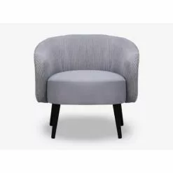 Artecosy Fauteuils Fauteuil Velours Gris