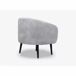 Artecosy Fauteuils Fauteuil Velours Gris -Chaise Soldes Magasin fauteuil velours gris 3