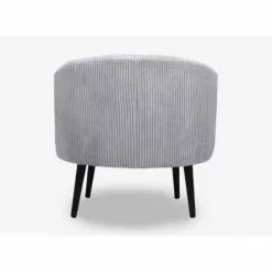 Artecosy Fauteuils Fauteuil Velours Gris -Chaise Soldes Magasin fauteuil velours gris 5