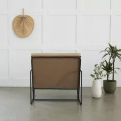 Bois Dessus Bois Dessous Fauteuils Fauteuil Velours Marron -Chaise Soldes Magasin fauteuil velours marron 3