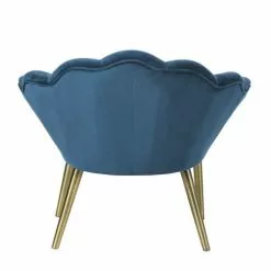 Maisons Du Monde Fauteuils Fauteuil Vintage Bleu Canard -Chaise Soldes Magasin fauteuil vintage bleu canard 1000 1 4 187579 3