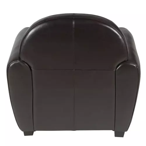 Grenier Alpin Fauteuils Fauteuil Vintage Cuir Marron 4 Grenier Alpin Fauteuils Fauteuil Vintage Cuir Marron – Image 4